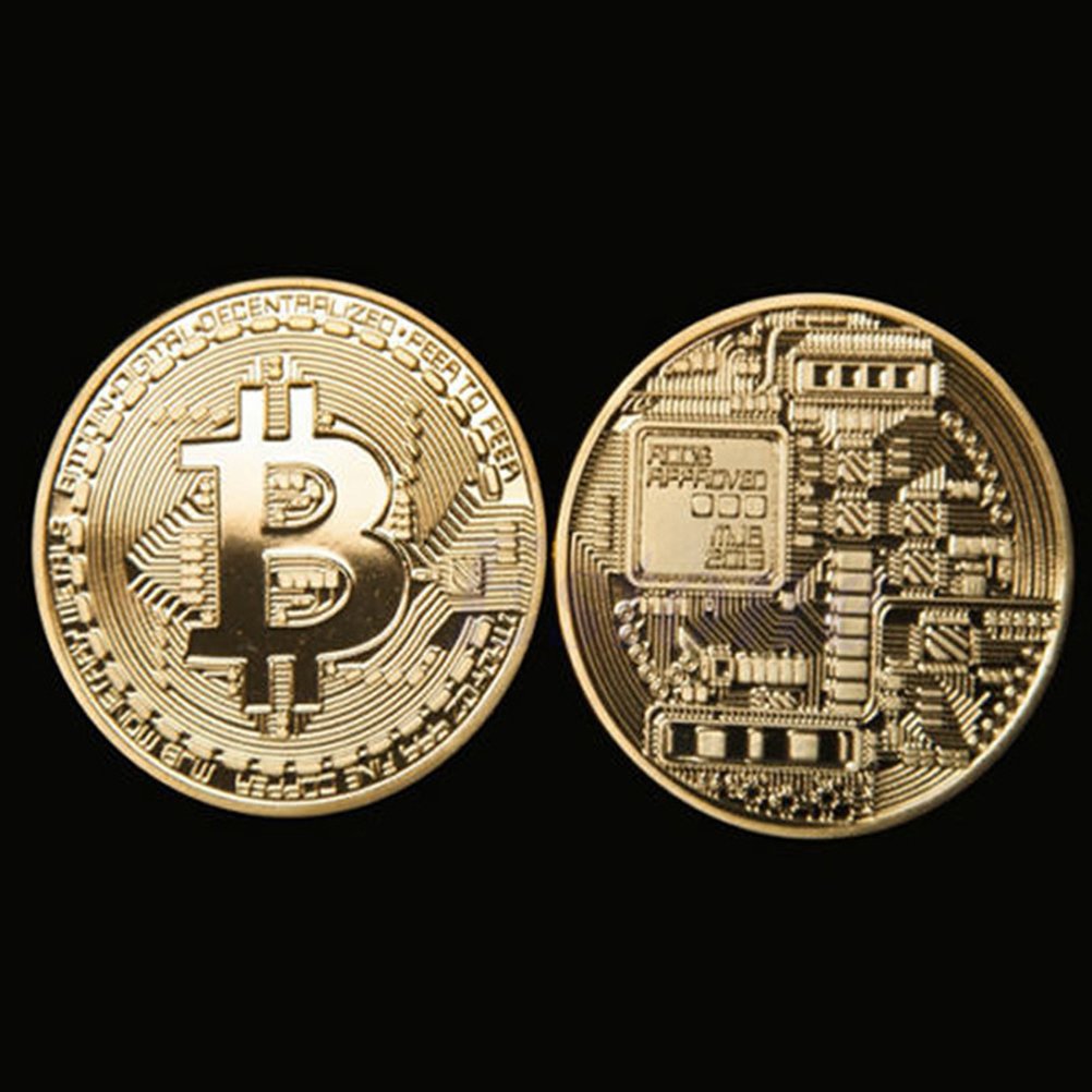 記念硬貨 コレクション Amazon | ROSENICE Bitcoin ビットコイン コインコレクション